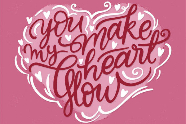 浪漫心形裁片印花服装 让爱在衣间流动