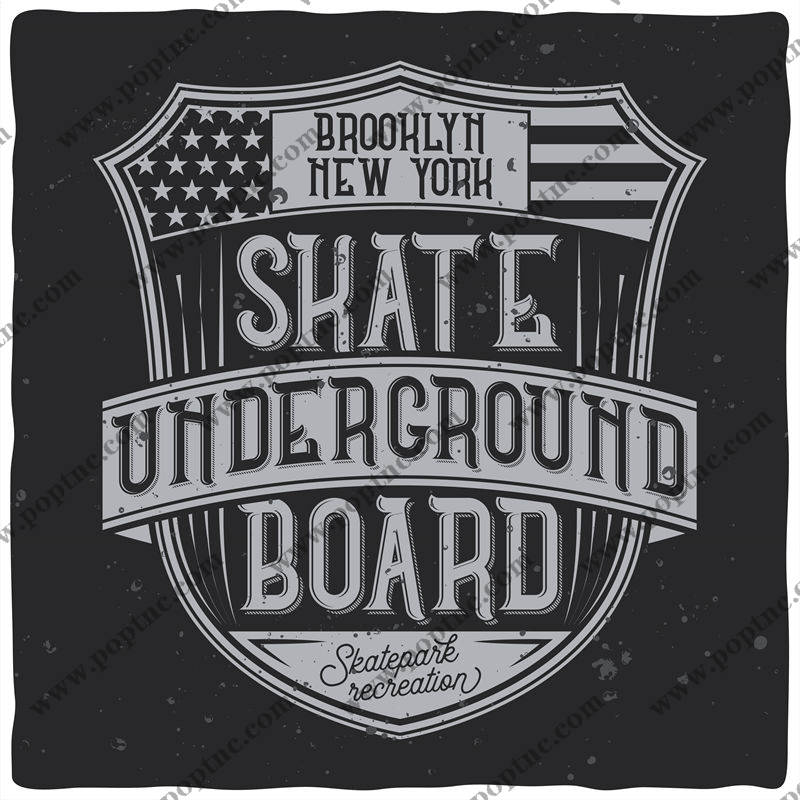 探索布鲁克林地下滑板文化:纽约滑板服装印花设计