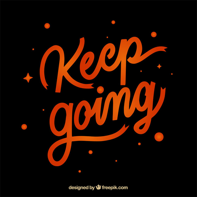 激励人心的橙色裁片印花服装:保持前行