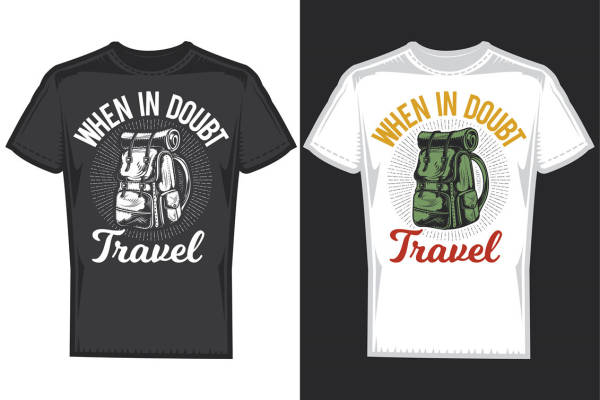 探索未知的勇气：裁片印花服装的旅行主题设计