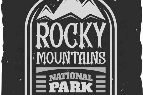 探索自然之美：洛基山脉国家公园裁片印花服装