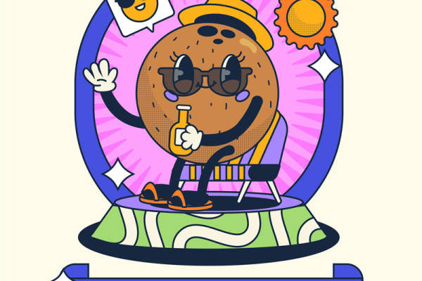 夏日阳光下的裁片印花服装：享受轻松好时光