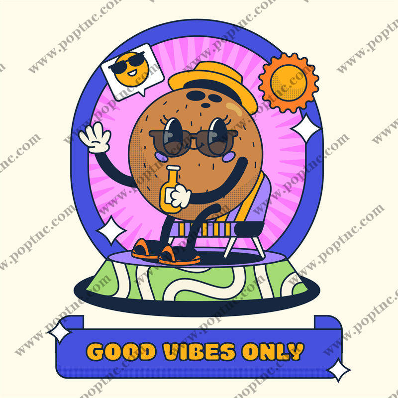 夏日阳光下的裁片印花服装:享受轻松好时光