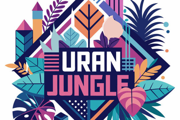 都市丛林裁片印花服装：现代时尚与自然元素的完美融合