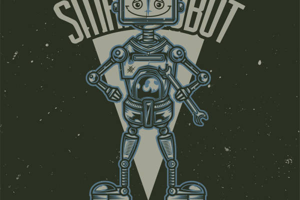 探索未来风格:太空机器人裁片印花服装