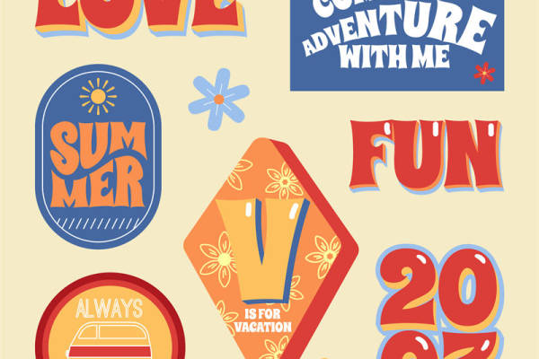 夏日风情裁片印花服装 2023年最潮设计