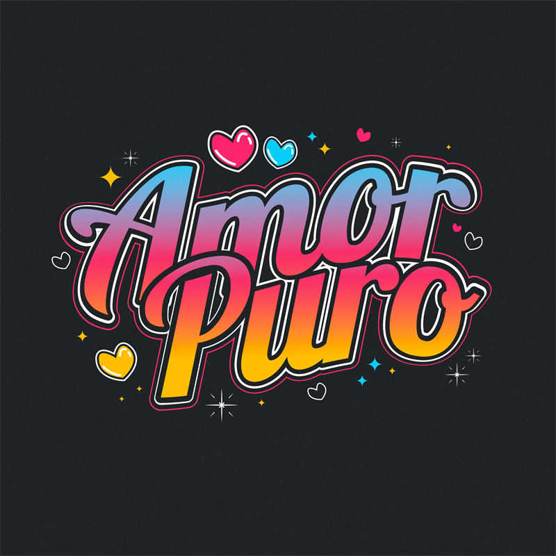 时尚多彩'Amor Puro'裁片印花服装，展现真挚爱意