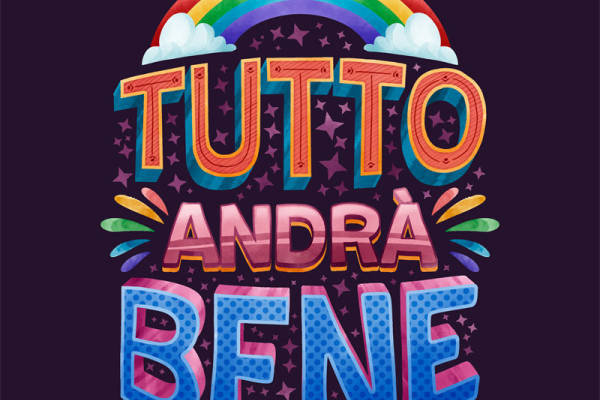 彩虹主题裁片印花服装:Tutto Andra Bene的时尚宣言