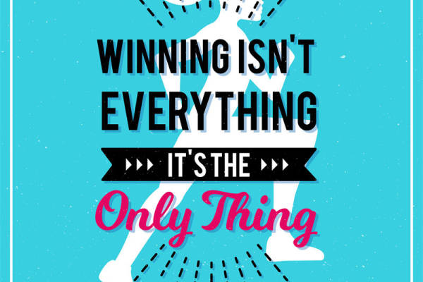 激励人心的裁片印花服装：胜利并非一切，它是唯一