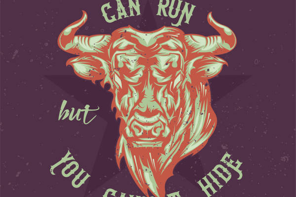 勇敢无畏的野牛裁片印花服装,展现你的个性与力量