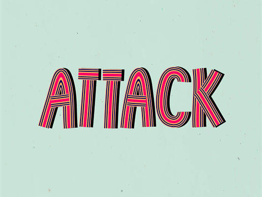 时尚前卫的攻击性裁片印花服装印花设计