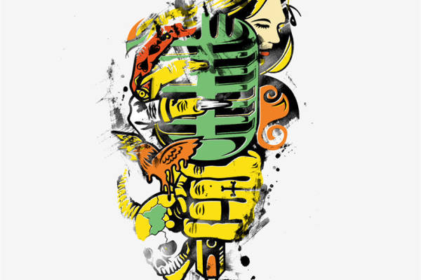 独特艺术风格裁片印花服装,展现个性魅力