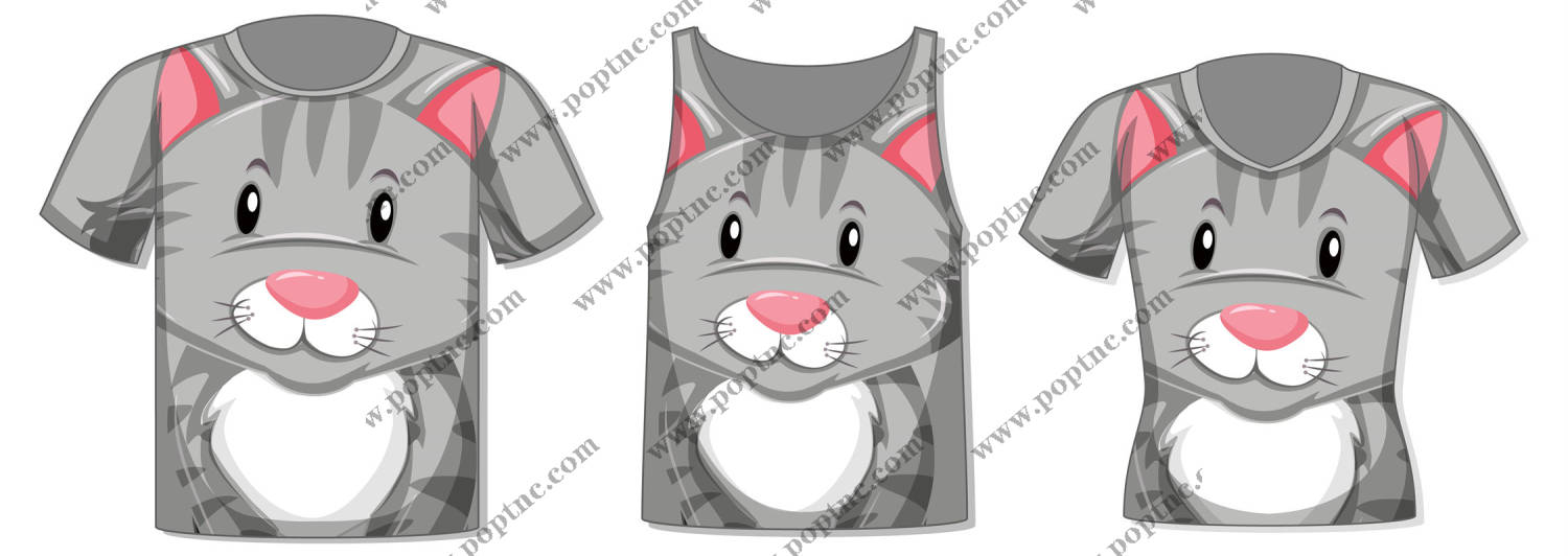 可爱卡通兔子裁片印花服装,增添童趣与活力