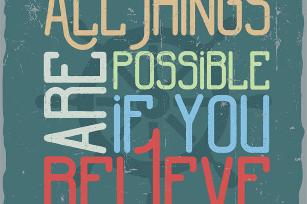 复古风格裁片印花服装：一切皆有可能，只要你相信