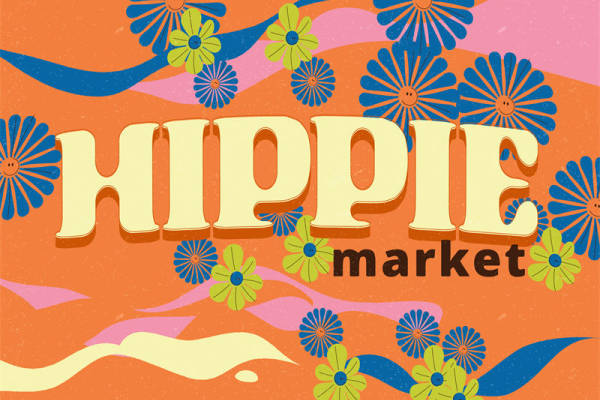 复古嬉皮风格服装印花设计:裁片印花的时尚魅力