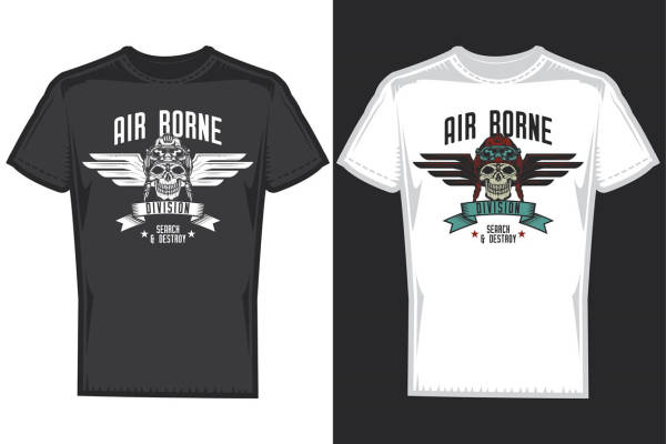 探索与毁灭：空降师主题裁片印花服装