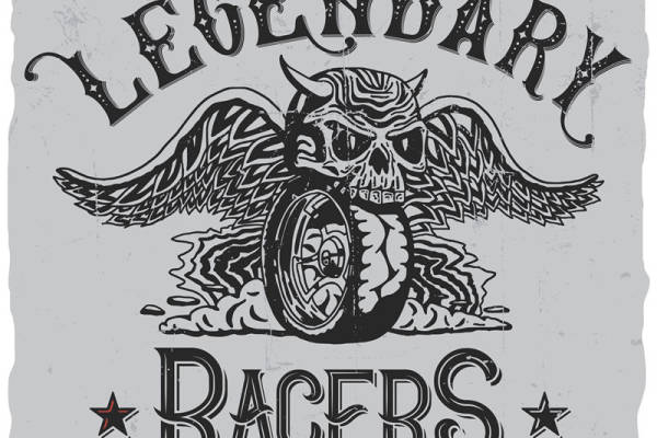 传奇赛车手裁片印花服装：无畏精神的时尚表达