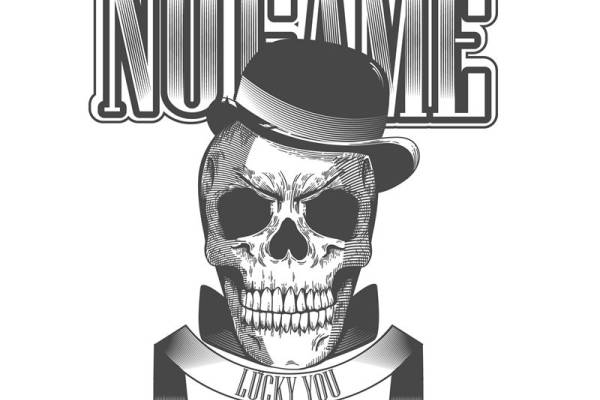 时尚骷髅头裁片印花服装 神秘与个性的完美结合