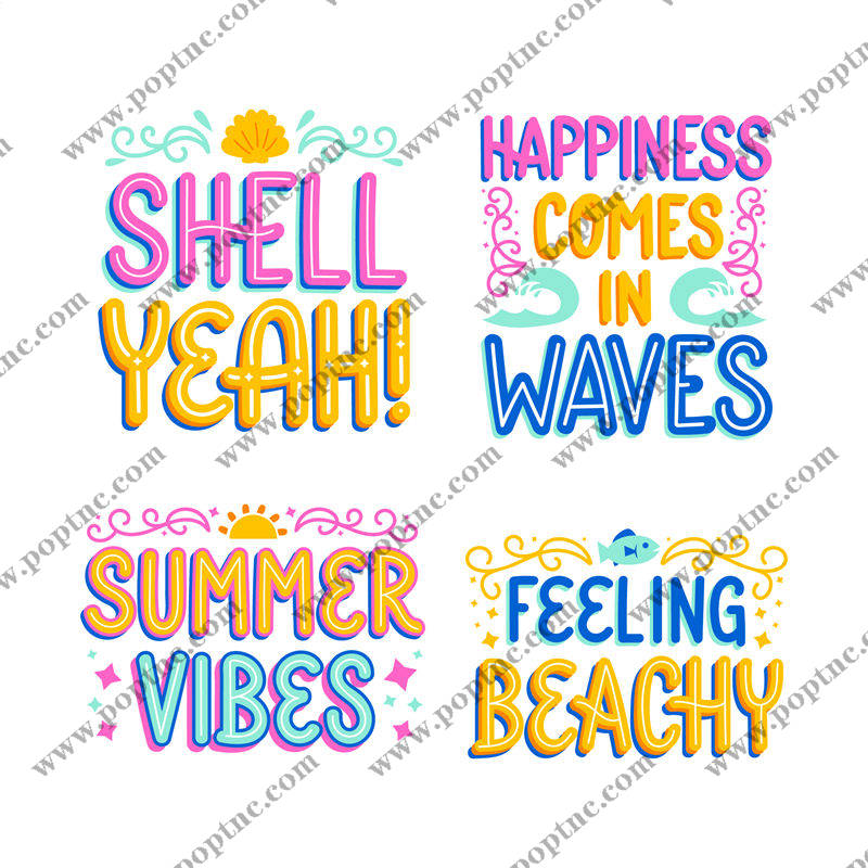 夏日活力裁片印花服装:感受海滩的快乐浪潮