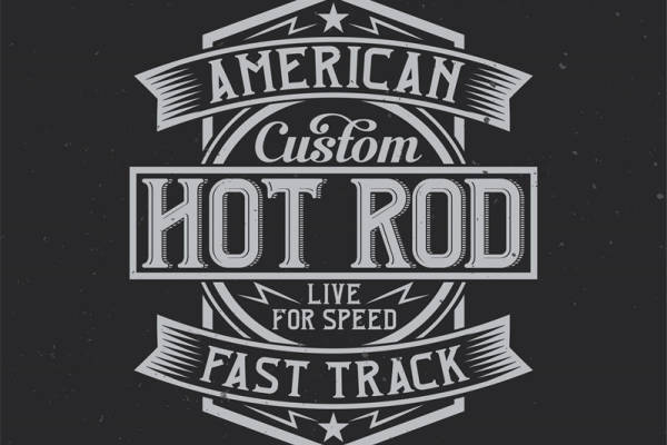 经典美式热棒风格裁片印花服装，展现速度与激情