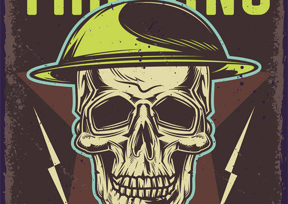 军事训练主题裁片印花服装:青年军事服务准备