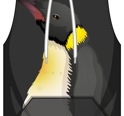 时尚个性企鹅裁片印花服装,展现独特魅力