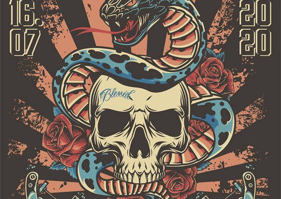 探索2020年Rotterdam Tattoo Convention的独特裁片印花服装