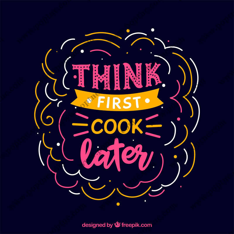 创意裁片印花:'先思考,后烹饪'时尚服装印花设计