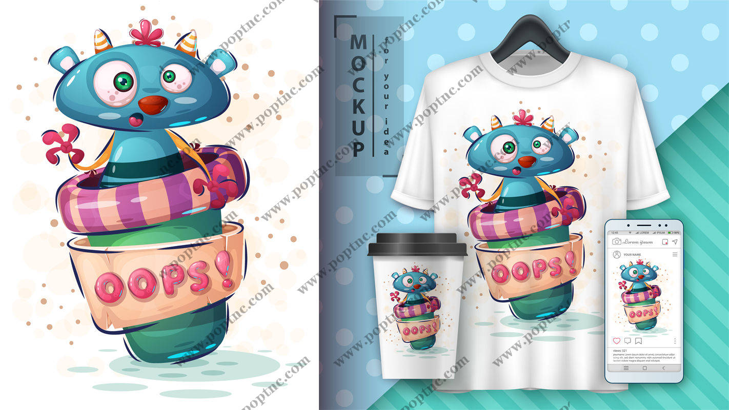 可爱卡通裁片印花服装:时尚与趣味的完美结合