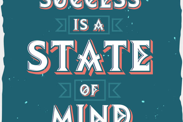 探索心灵状态：裁片印花服装上的成功心态