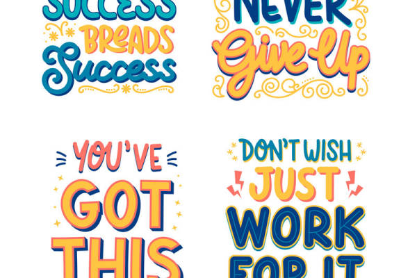 激励人心的裁片印花服装：成功与坚持的时尚宣言