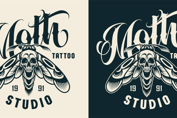 复古风格裁片印花服装：骷髅蜜蜂图案的时尚魅力