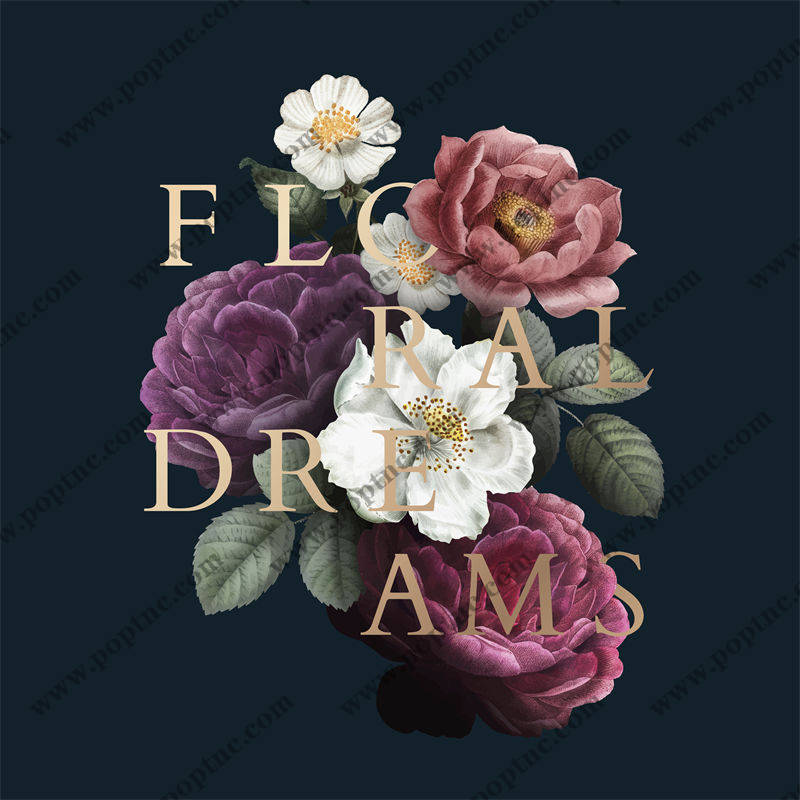 梦幻花卉裁片印花服装:优雅与自然的完美结合