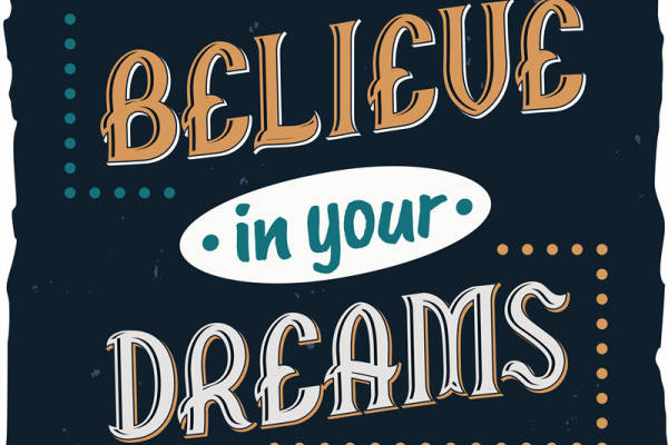 激励人心的裁片印花服装：相信梦想的力量