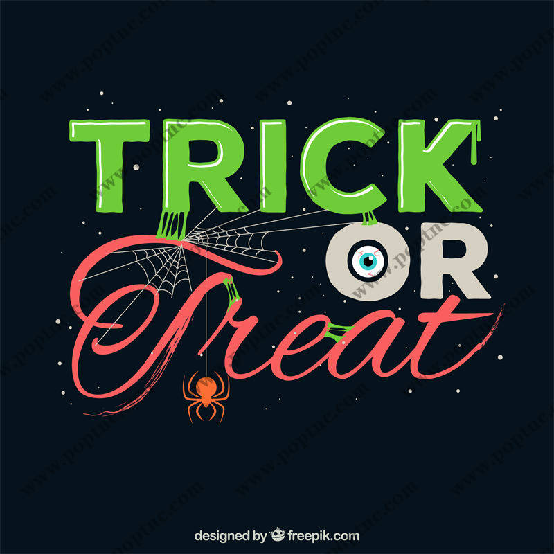 万圣节主题裁片印花服装:'Trick or Treat'时尚设计