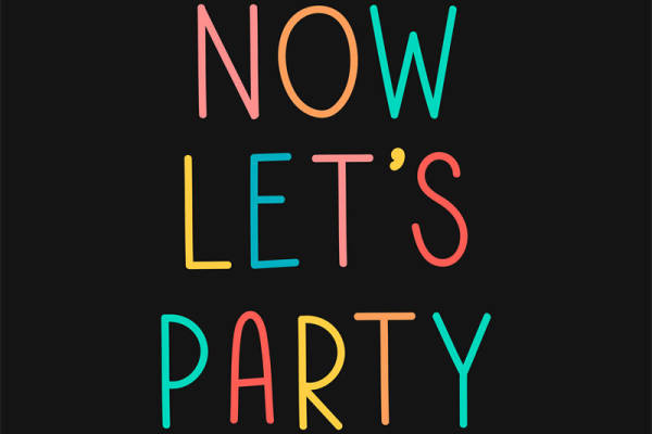 多彩活力裁片印花服装：Now Let's Party