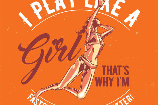 活力四射的篮球女孩裁片印花服装，展现更快更强的自我