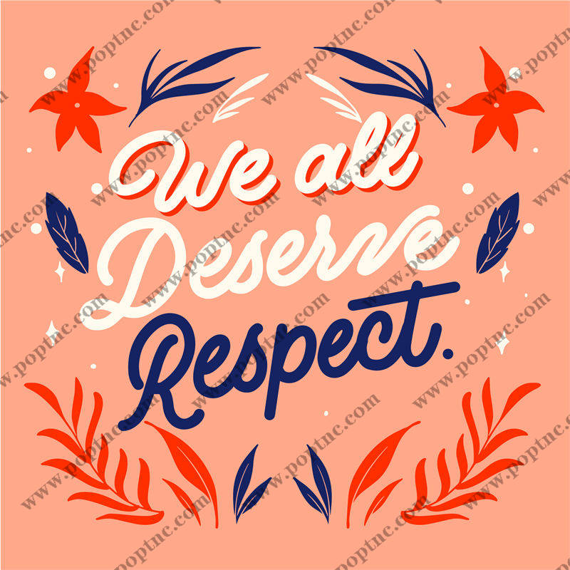 温馨花卉裁片印花服装:我们都应得到尊重的时尚宣言