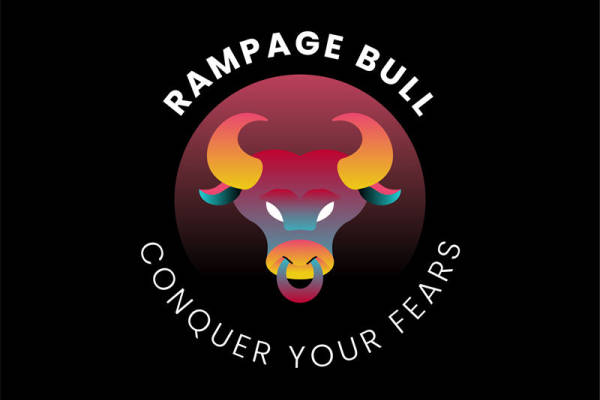 裁片印花：激昂牛头图案，征服你的恐惧，服装印花新选择