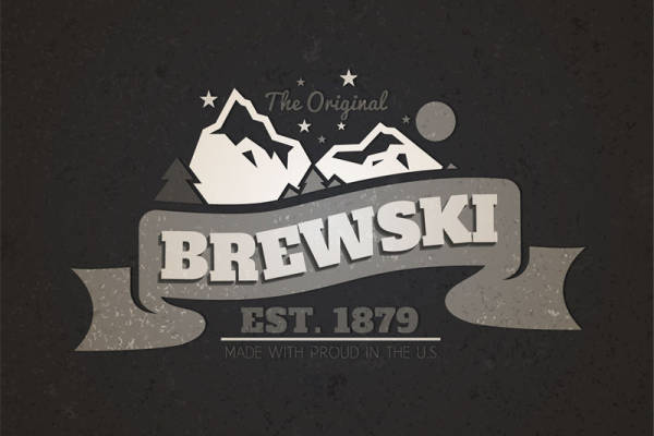 复古山峰纹路裁片印花，打造经典服装印花