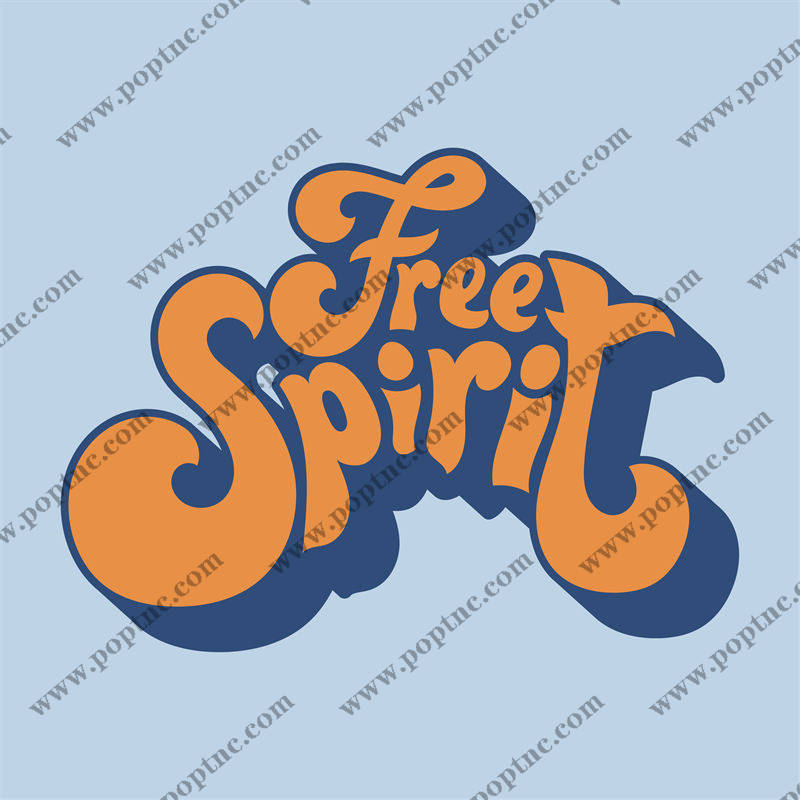 自由灵魂:复古波普风裁片印花服装