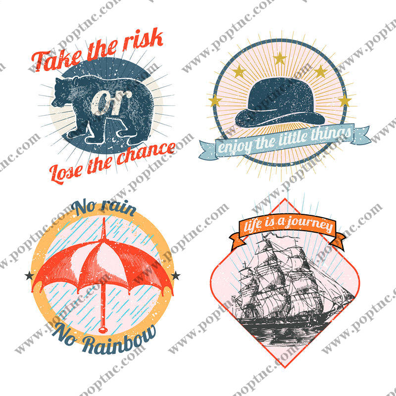 复古风服装印花:冒险与自然的完美结合