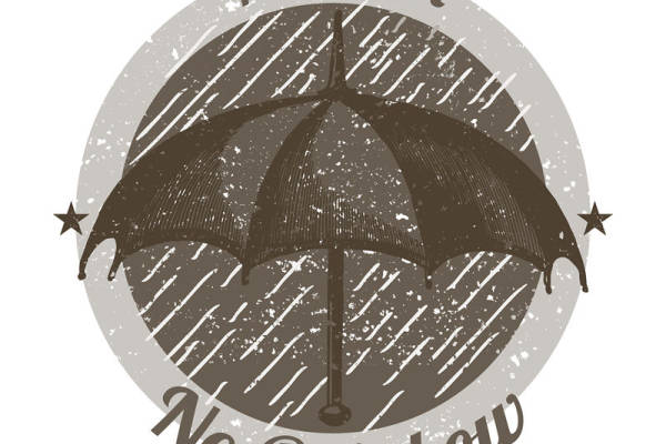 雨中守护：时尚与实用并存的雨伞图案服装印花