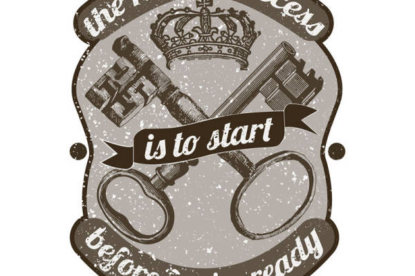 复古钥匙与皇冠图案:服装印花设计新宠