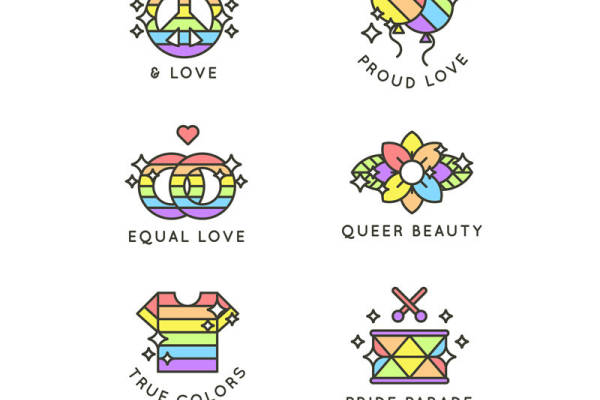 彩虹裁片印花:为你的服装增添爱与和平的色彩