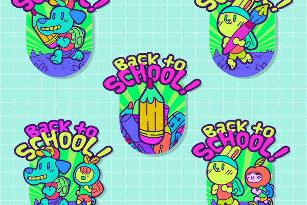 复古校园风裁片印花:为你的服装增添趣味与活力