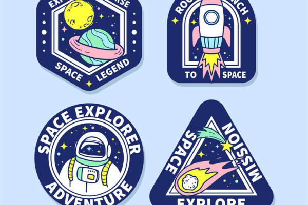 探索宇宙的裁片印花：独特纹理与冒险风格服装印花