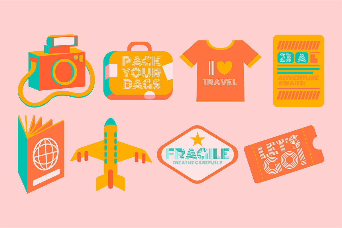 旅行记忆:裁片印花服装设计,让每件衣物都成为旅行故事