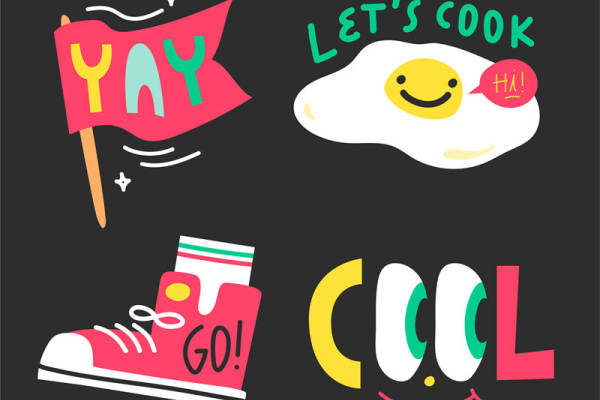 活力十足的裁片印花,为你的服装增添无限酷感