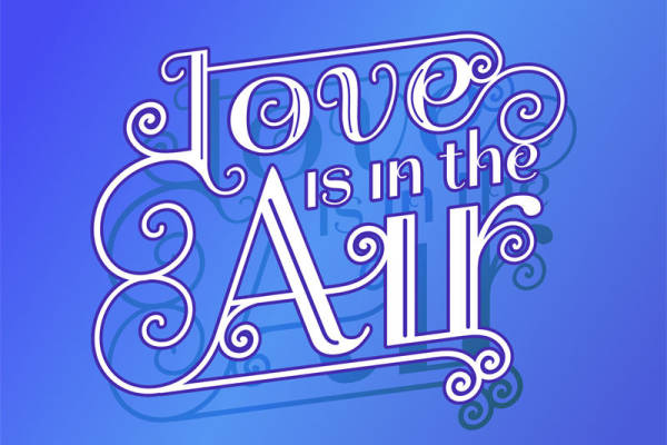 浪漫蓝调：爱意在空气中流转的服装印花设计